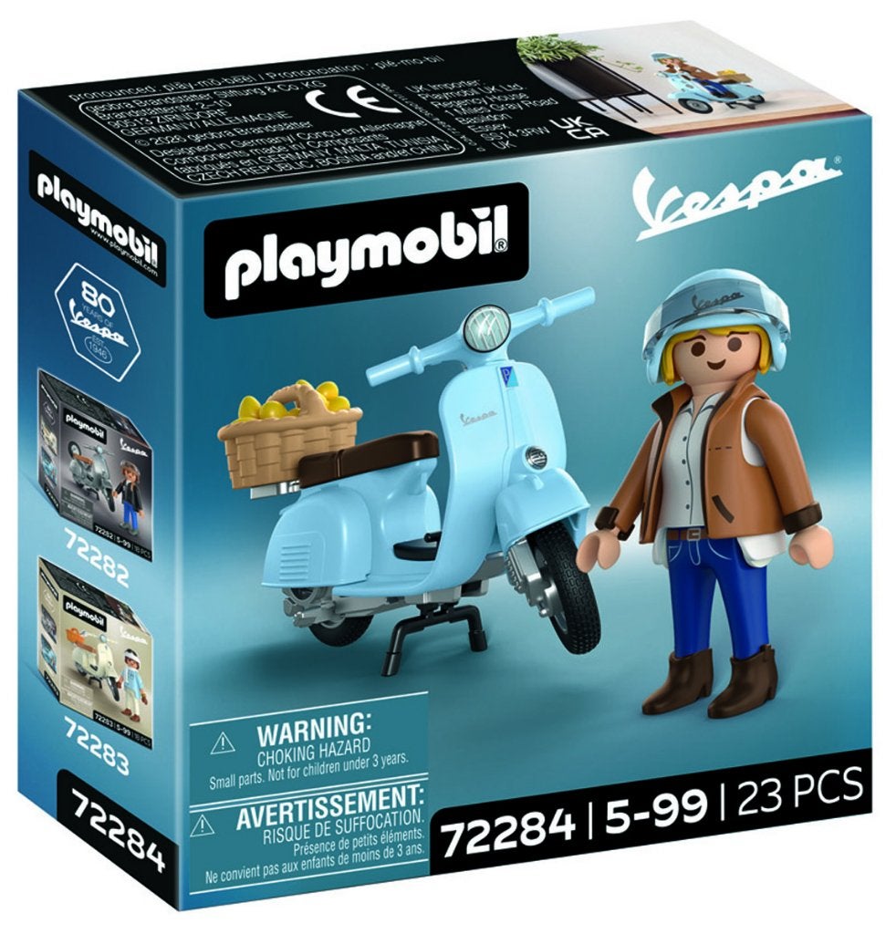 PLAYMOBIL 72284 Vespa 80 Iconische uitvoering 23 delig, Complete set, Voertuig, Nieuw, Ophalen of Verzenden