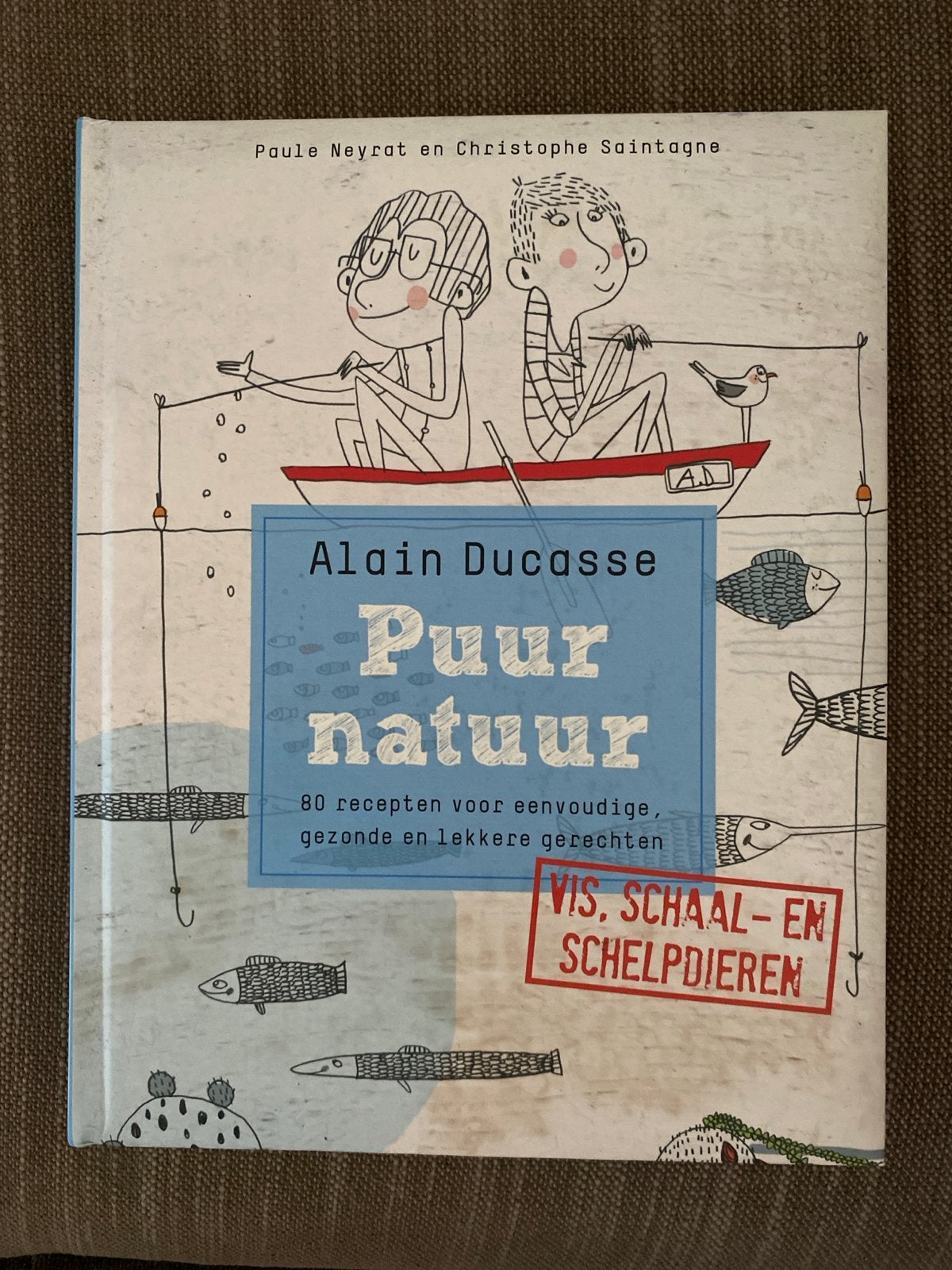 Alain Ducasse - Puur natuur vis, schaal- en schelpdieren, Boeken, Kookboeken, Hoofdgerechten, Alain Ducasse, Ophalen of Verzenden