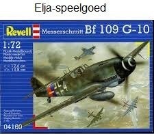 MODELBOUW Revell 1:72 Messerschmitt Bf 109 G-10 4160, 1:72 tot 1:144, Revell, Nieuw, Ophalen of Verzenden