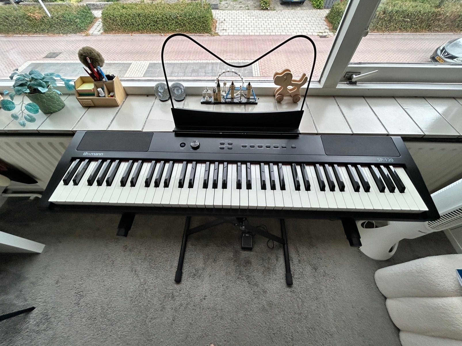 Thomann SP-120 met standaard, Overige aantallen, Zo goed als nieuw, Met standaard, Ophalen