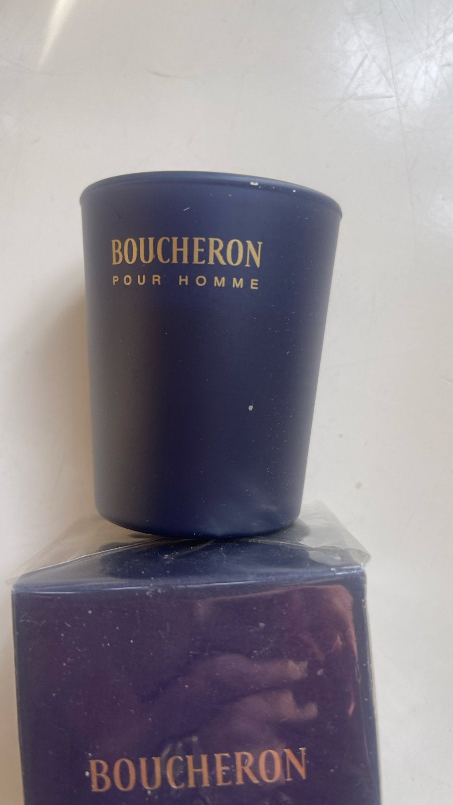 Boucheron  Bougie Parfumée - alleen bieden!, Ophalen of Verzenden, Nieuw, Overige typen, Gevuld