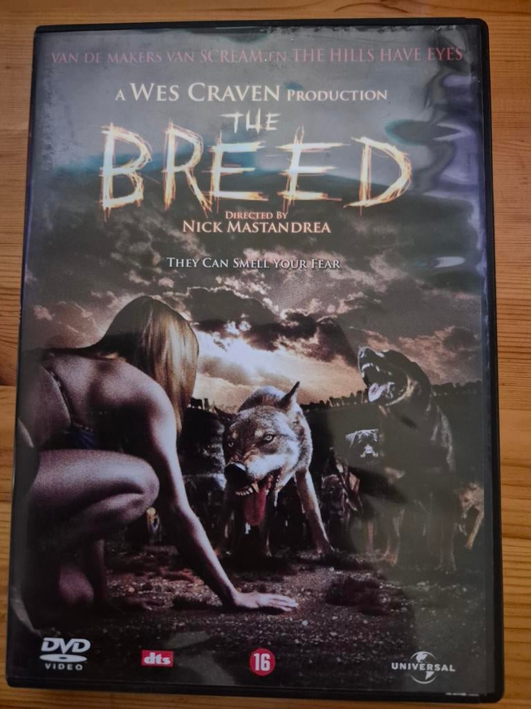 The Breed DVD - Horrorfilm van Wes Craven Productie, Vanaf 16 jaar, Ophalen of Verzenden, Zo goed als nieuw, Monsters