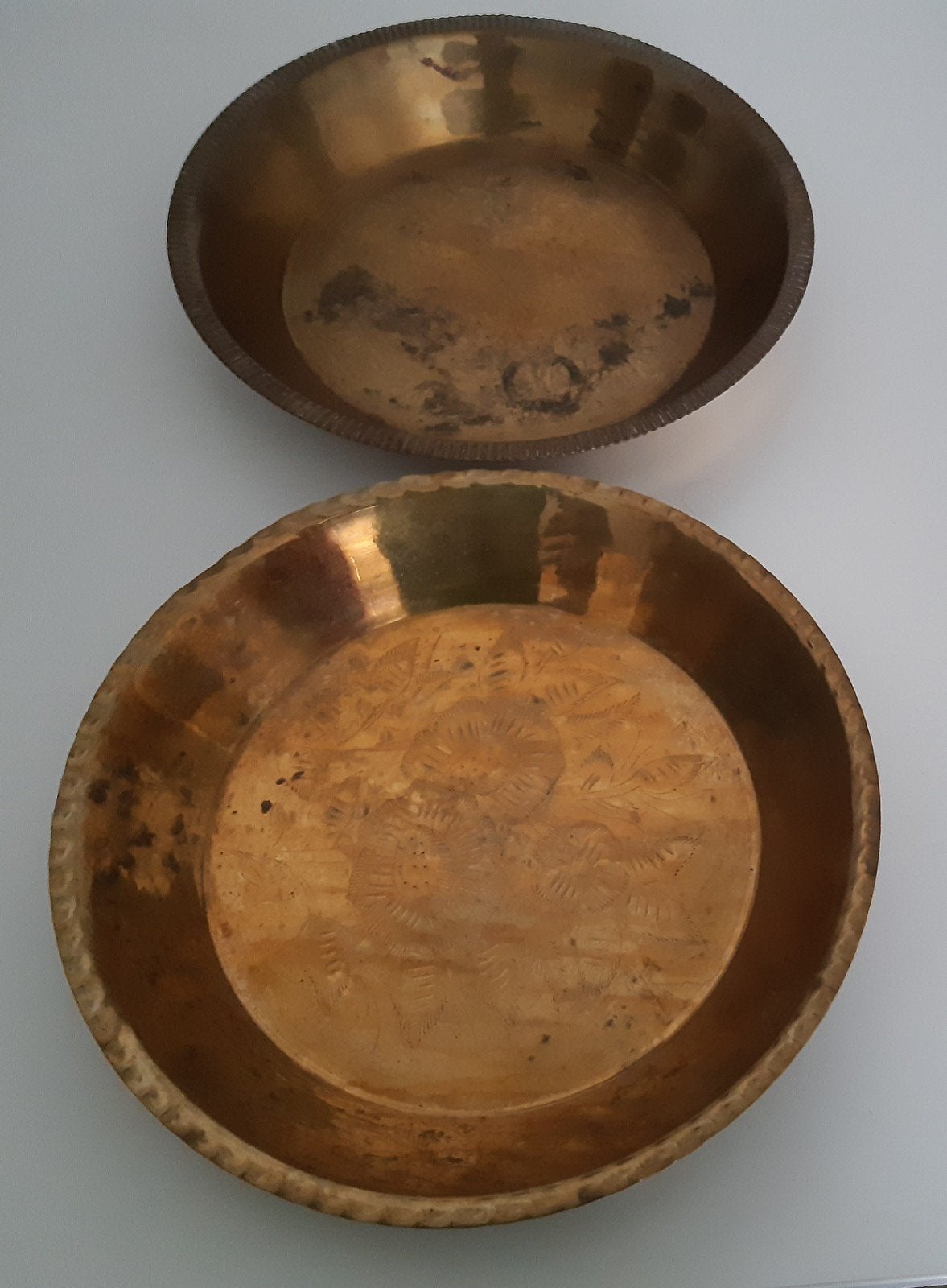 Koperen borden, Antiek en Kunst, Ophalen