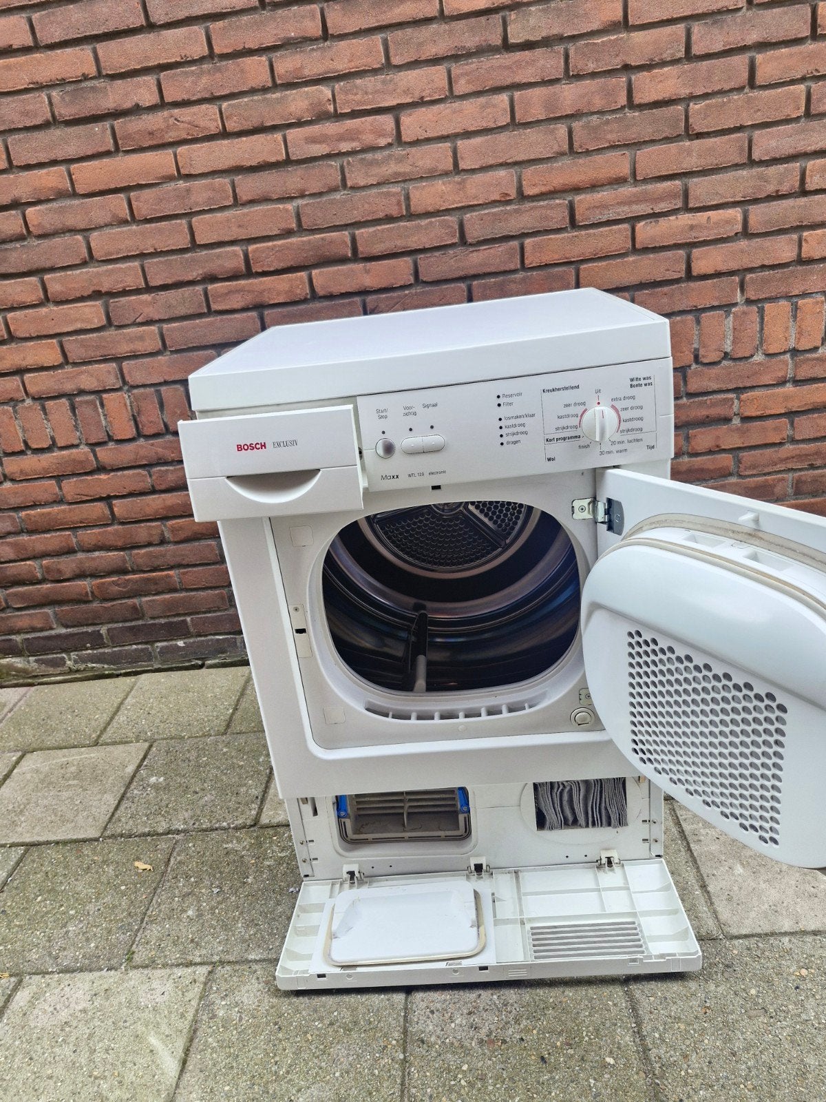 Bosch  condensdroger   brengen mogelijk, Witgoed en Apparatuur, Ophalen, 6 tot 8 kg, Zo goed als nieuw, 85 tot 90 cm