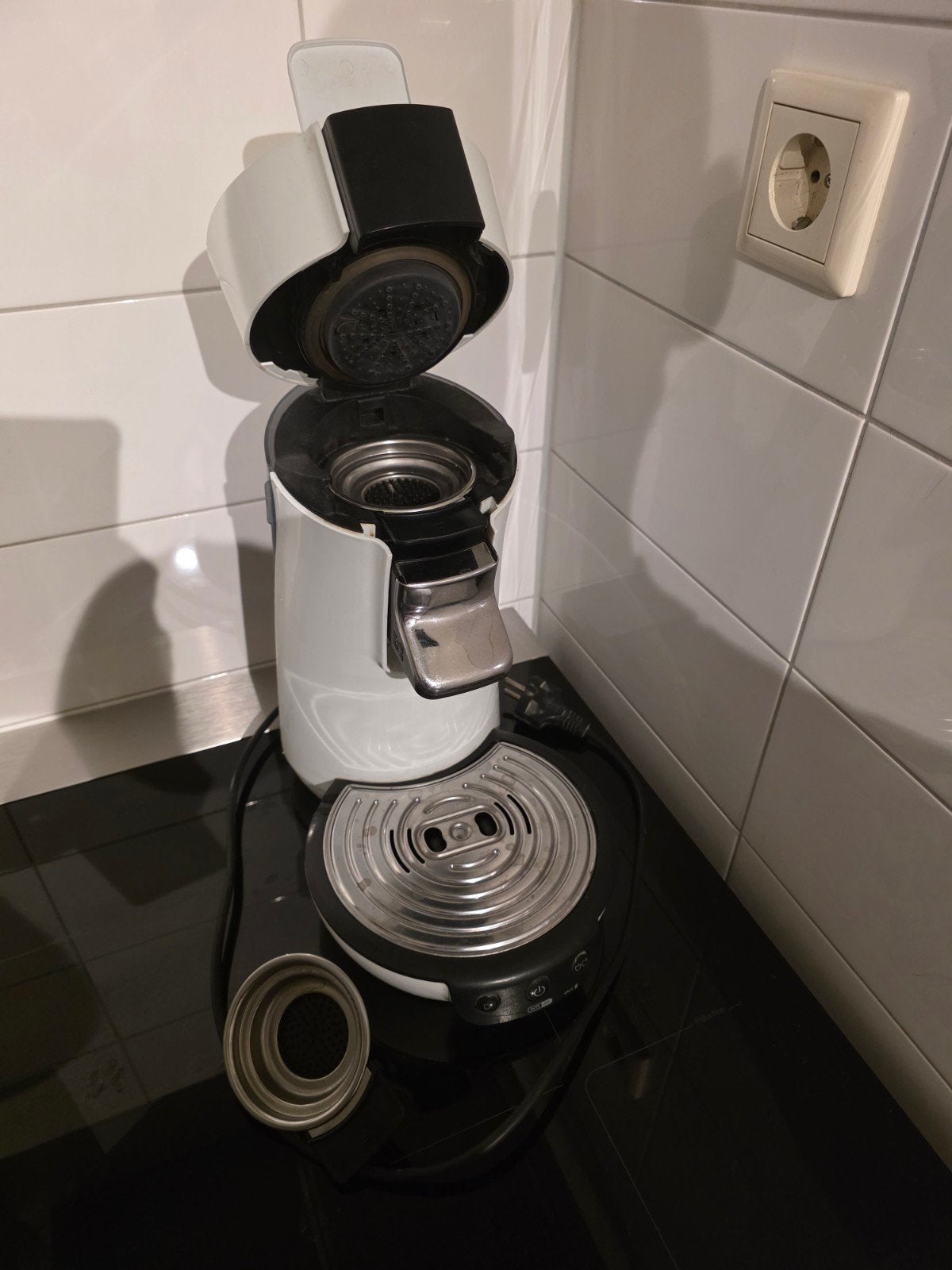 Senseo apparaat - Wit, Witgoed en Apparatuur, Gebruikt, Koffiemachine, Ophalen of Verzenden, 2 tot 4 kopjes