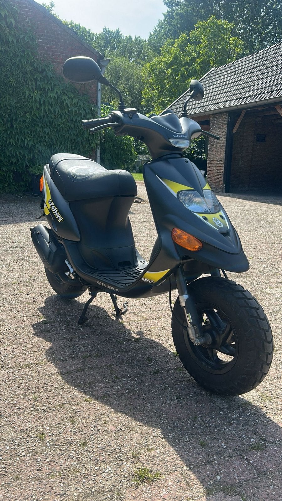 Gilera Stalker 50cc AC 2T slechts 1825km!, Ophalen, Zo goed als nieuw, Overige modellen