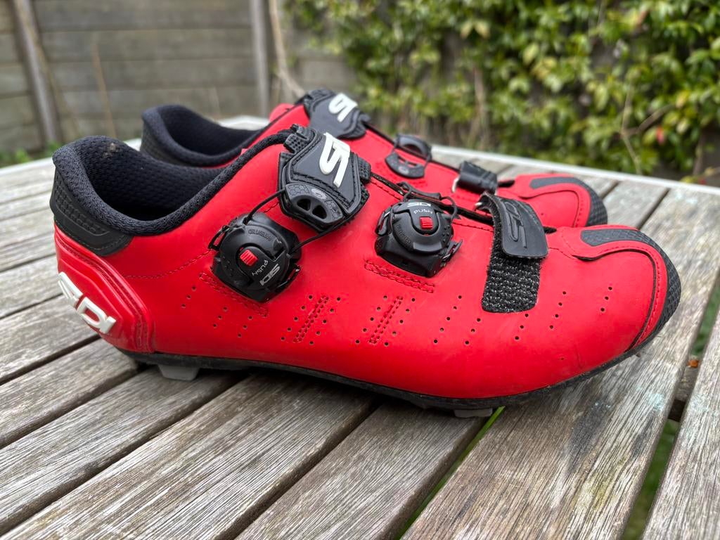 Sidi Dragon 5 SRS Mountainbike schoenen maat 42.5, Fietsen en Brommers, Fietsaccessoires | Fietskleding, Ophalen, Zo goed als nieuw