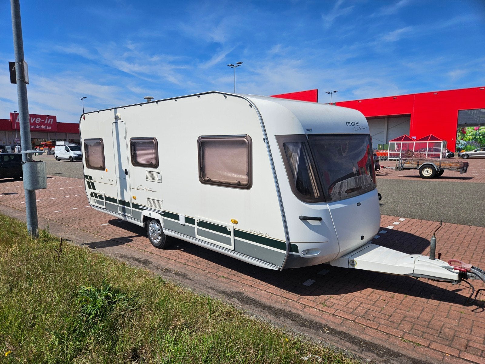 Chateau Cantara 520 fhu ct 2004, Caravans en Kamperen, Caravans, Chateau, Rondzit, Frans bed, Particulier