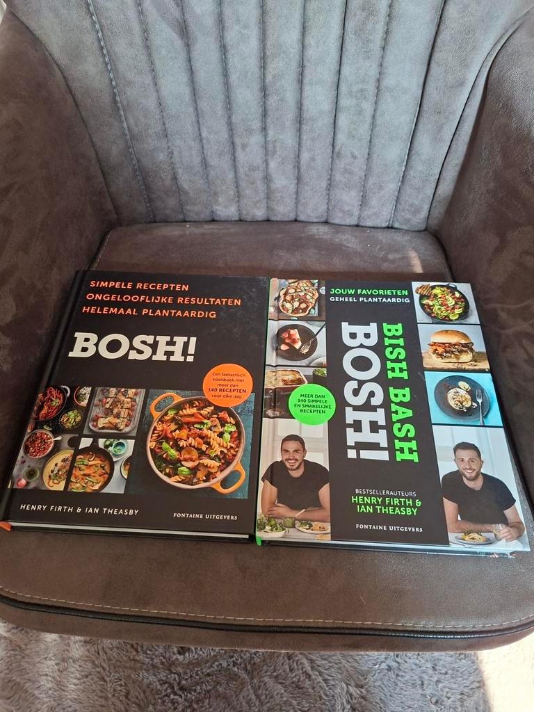 BOSH! Kookboeken: Plantaardig Koken (2 boeken), Boeken, Kookboeken, Gezond koken, Henry Firth & Ian Theasby, Ophalen of Verzenden