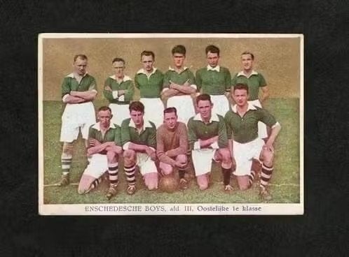 Voetbalplaatje Enschedesche Boys Jaren 20/30., Ophalen of Verzenden, Zo goed als nieuw