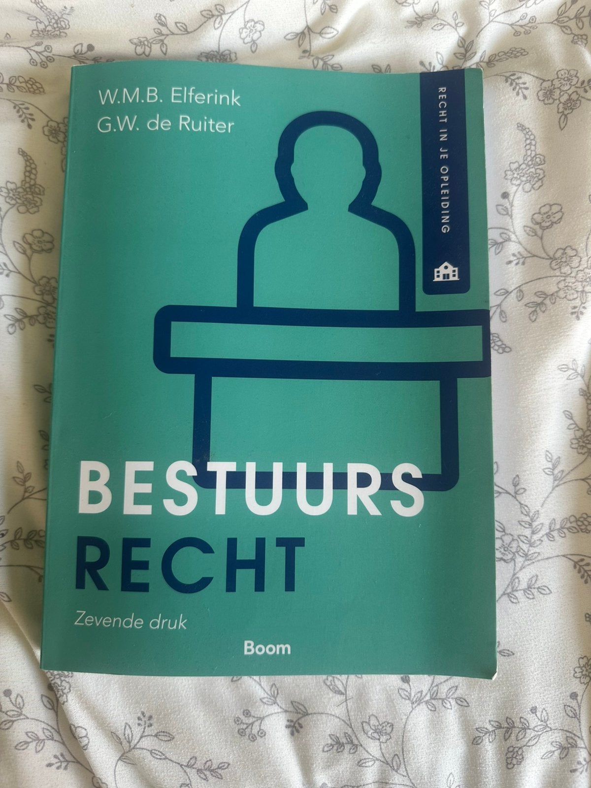 Bestuursrecht- HBO rechten, Ophalen of Verzenden, Alpha, Zo goed als nieuw, HBO