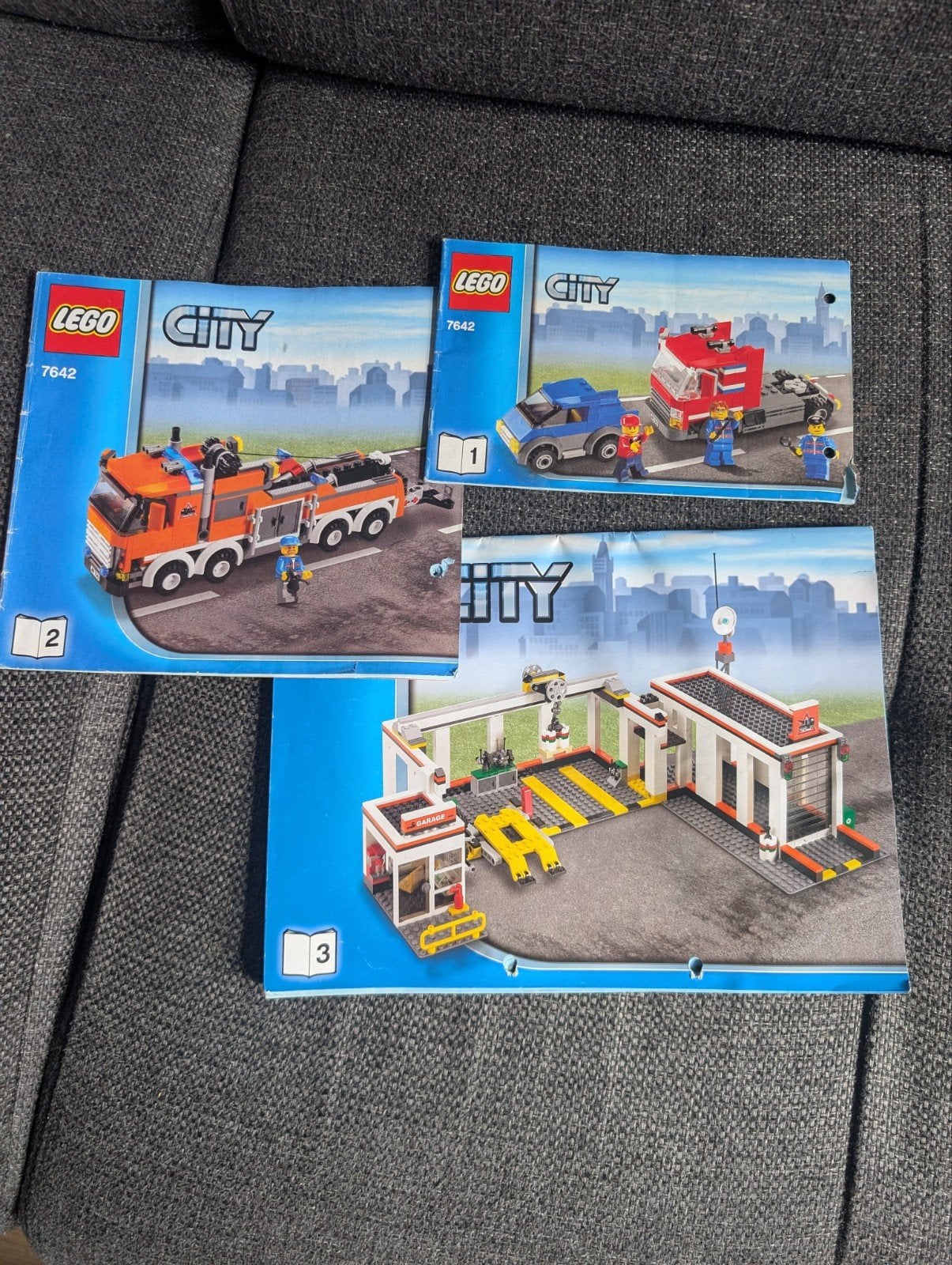 Lego City 7642 Sleepwagen met handleidingen, Ophalen, Gebruikt
