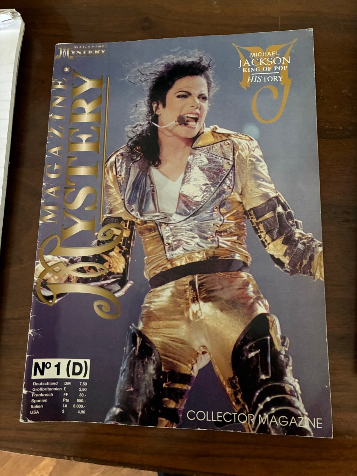 Michael Jackson King of Pop History Collector Magazine, Ophalen of Verzenden, Zo goed als nieuw, Muziek, Film of Tv