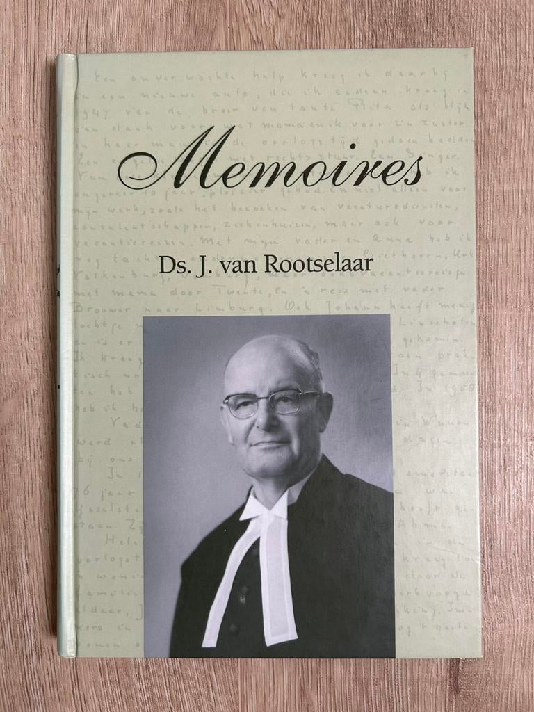 Memoires van ds. J. van Rootselaar, Ophalen of Verzenden, Zo goed als nieuw