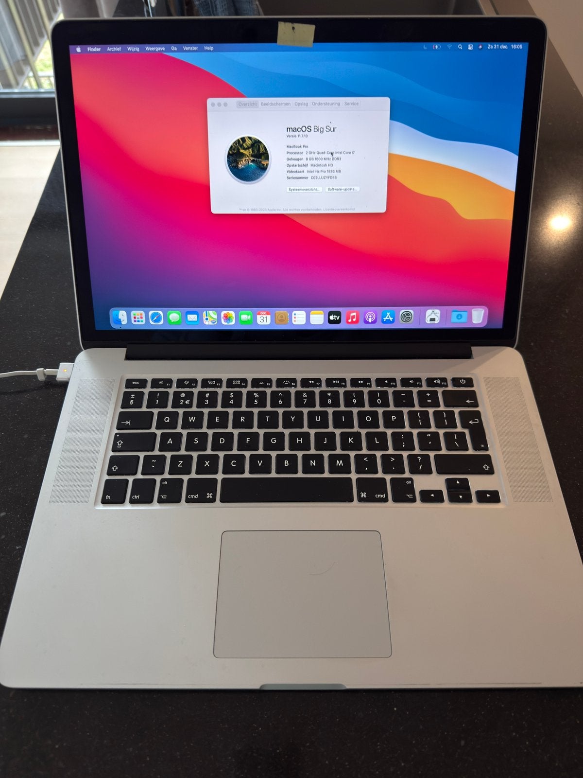 MacBook Pro - 17 inch, Computers en Software, MacBook Pro, 256 GB, 2 tot 3 Ghz, Qwerty