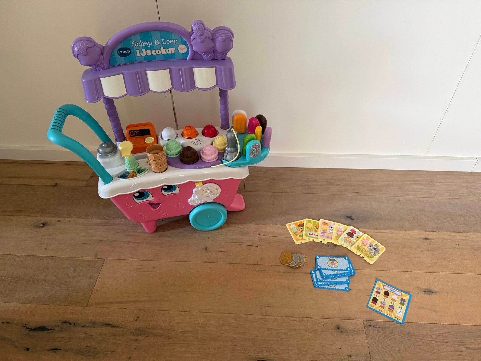 Vtech ijscokar, Kinderen en Baby's, Ophalen, Zo goed als nieuw, 2 tot 4 jaar