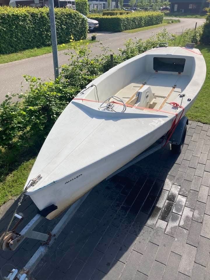 Complete eikboom zeilboot met onderdelen, Ophalen, Gebruikt, Overige typen, Motorboot