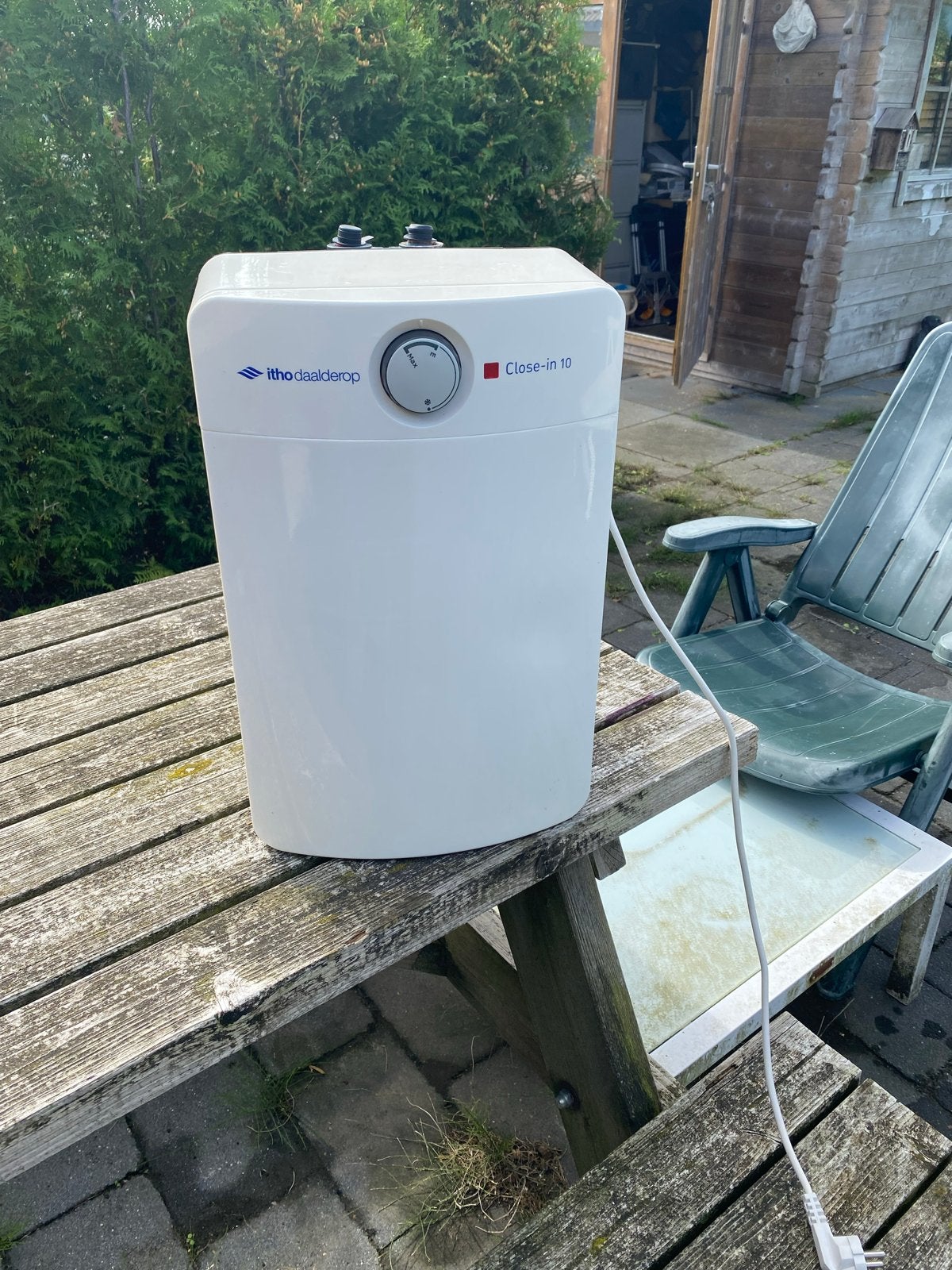 Daalderop Close-in 10 liter boiler - Zo goed als nieuw, Minder dan 20 liter, Boiler, Ophalen of Verzenden, Minder dan 3 jaar oud