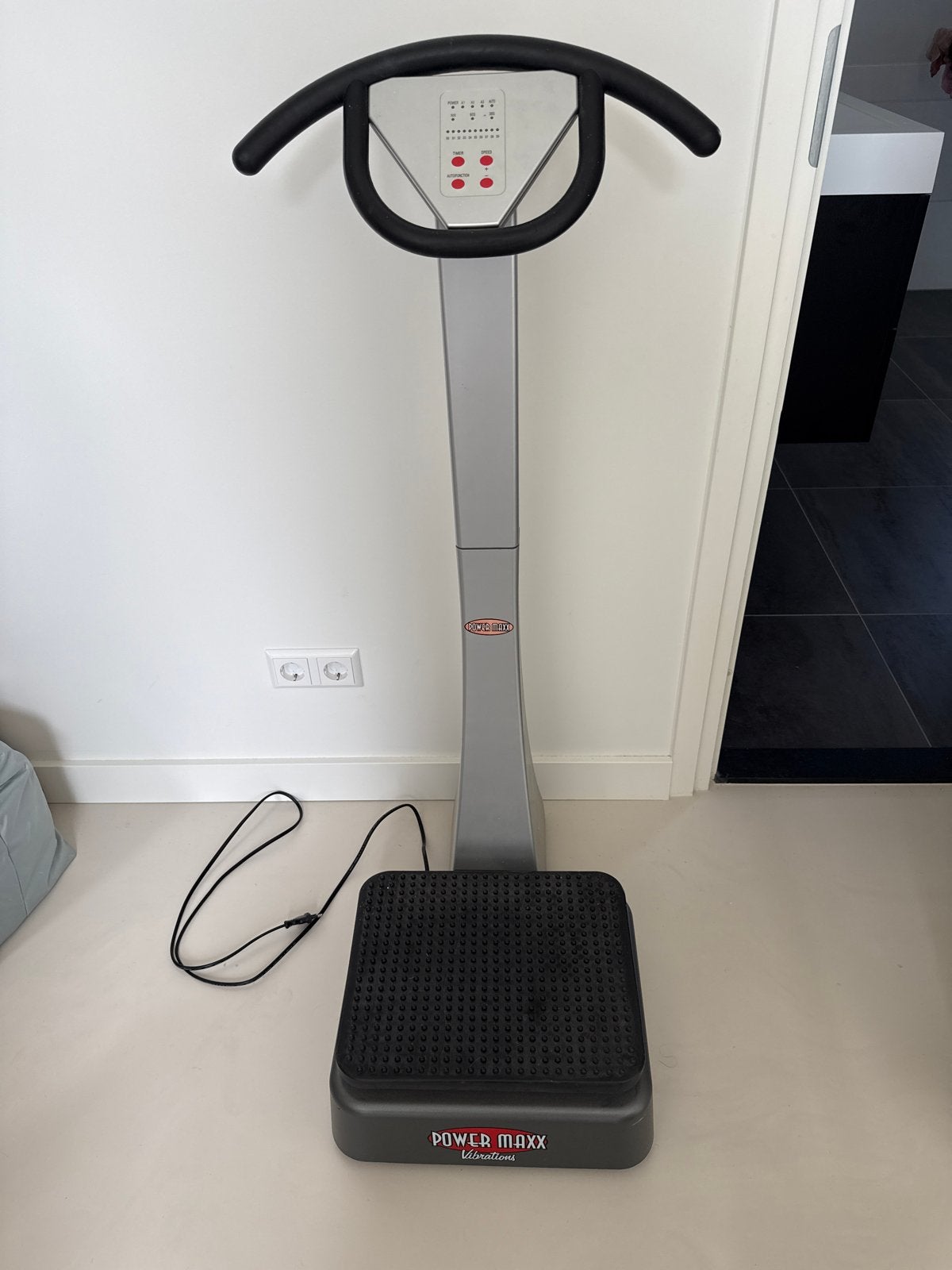 Power Maxx Vibrations Trilplaat - Fit en Vitaal Thuis, Sport en Fitness, Fitnessapparatuur, Ophalen, Gebruikt, Trilplaat, Armen