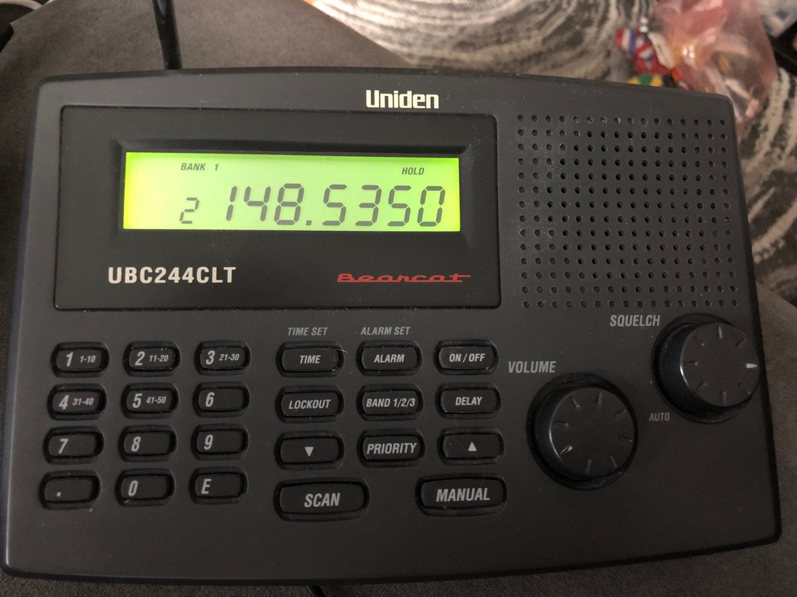 Uniden Bearcat UBC244CLT Scanner Radio, Ophalen of Verzenden, Gebruikt