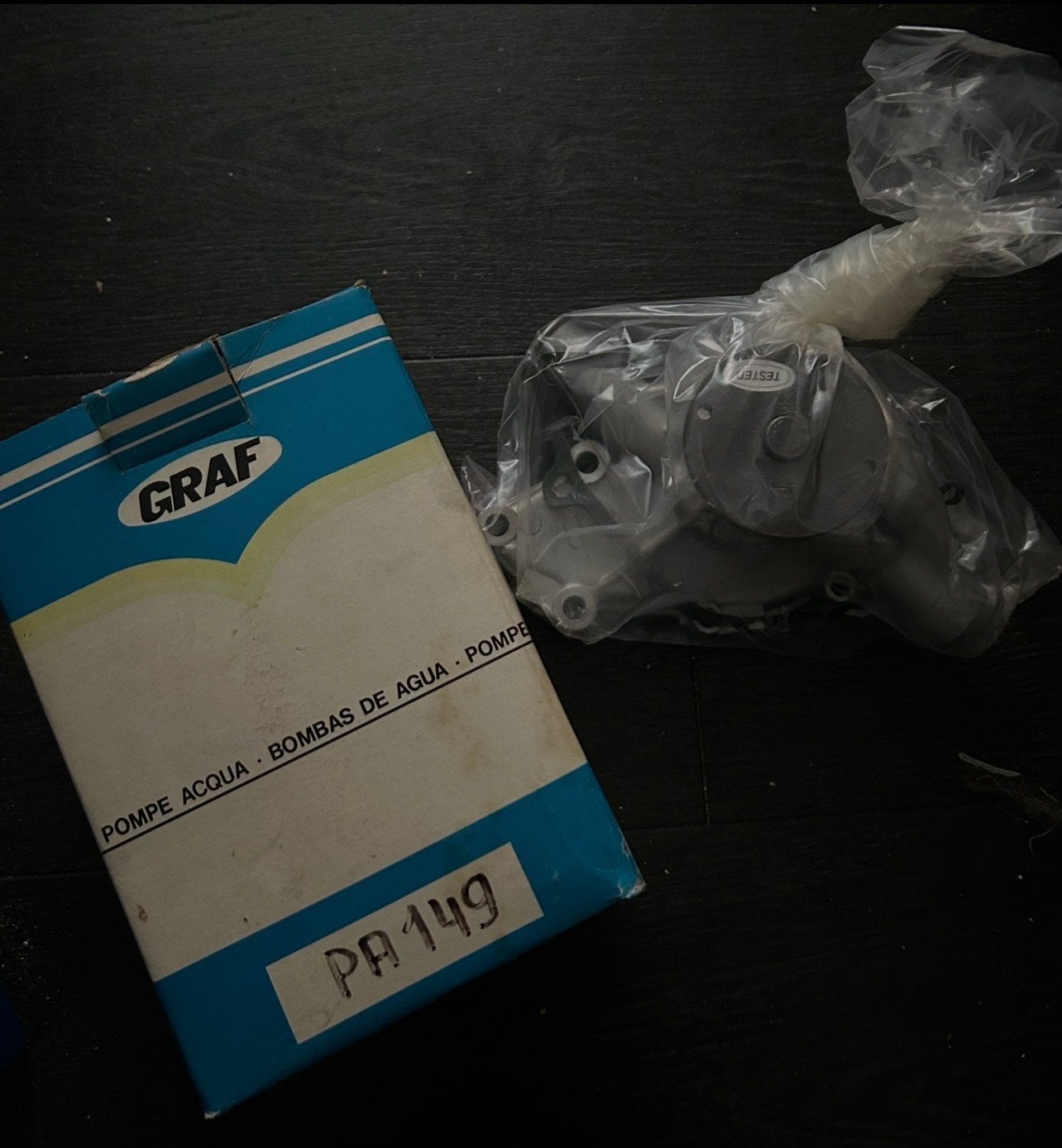 Nieuwe waterpomp GRAF PA149 voor BMW E21 E12 E28, Auto-onderdelen, Motor en Toebehoren, Ophalen of Verzenden, Nieuw, BMW