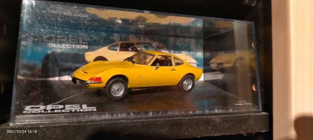 Opel Gt 1968-1973 boxed, Hobby en Vrije tijd, Modelauto's | 1:43, Ophalen of Verzenden, Nieuw, Auto