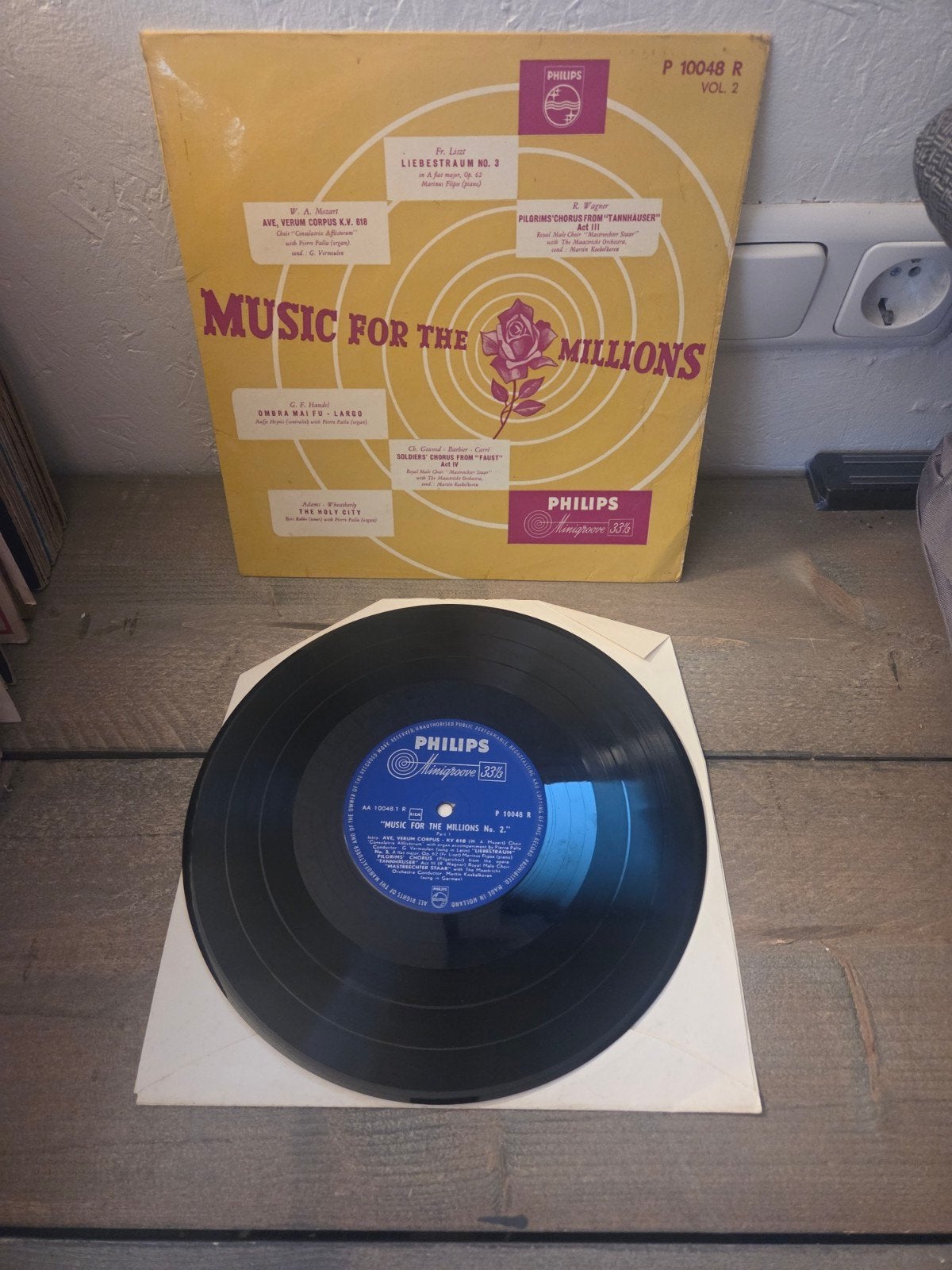 Philips Music for the Millions Vol. 2 Klassieke LP, Gebruikt, Ophalen of Verzenden, Romantiek, 12 inch