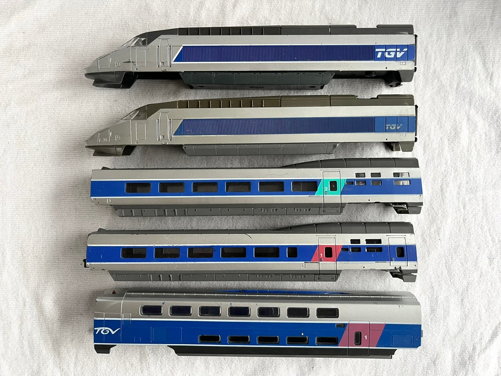 TGV kappen Jouef H0, Ophalen of Verzenden, Gebruikt, Gelijkstroom, Jouef