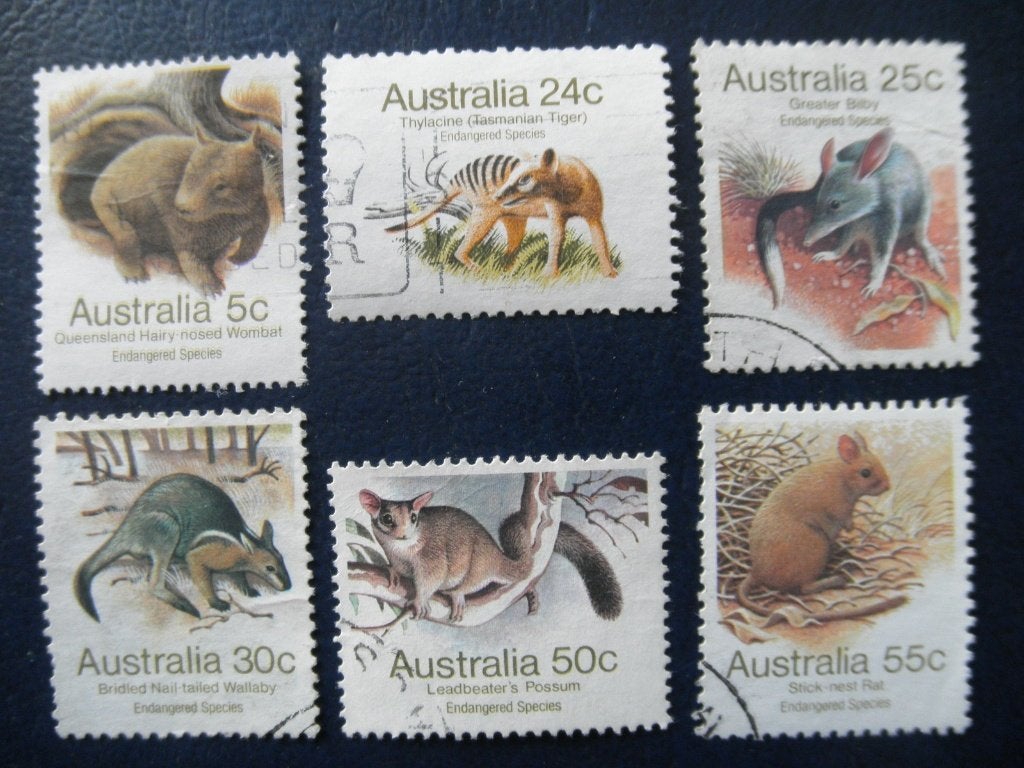 Postzegels Australië 1981 dieren., Ophalen of Verzenden, Gestempeld