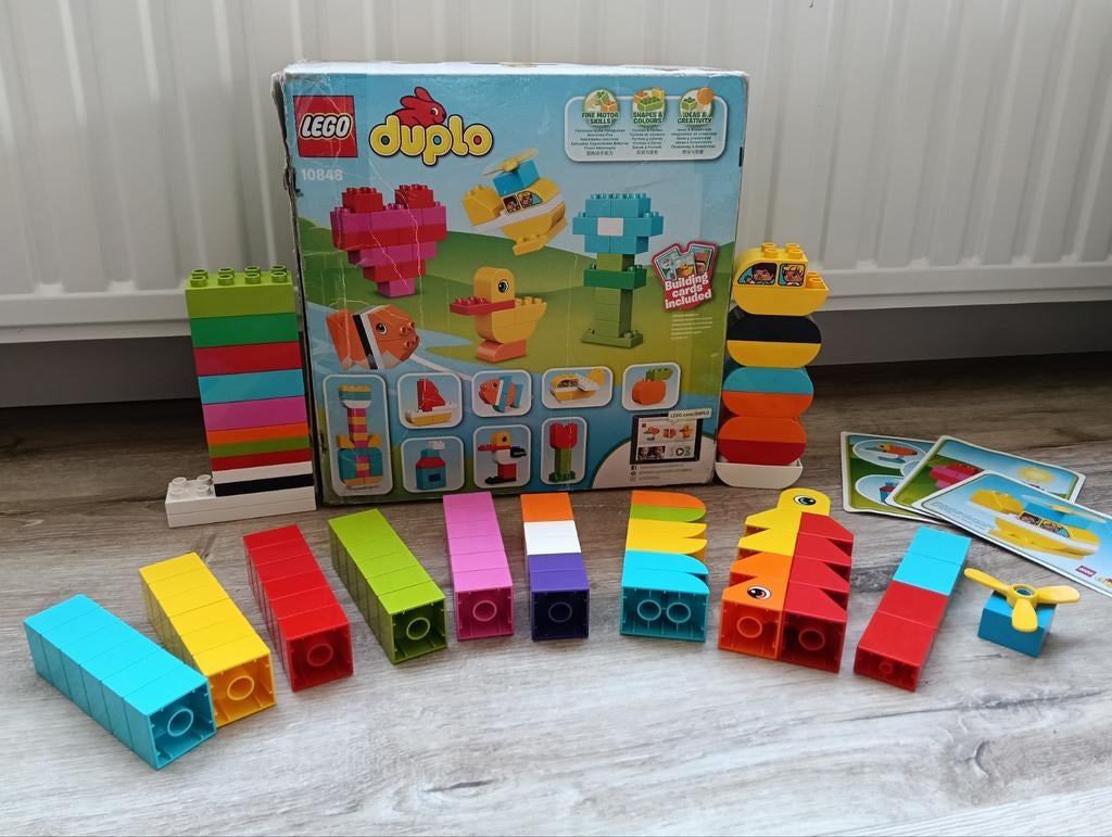 Heel veel Duplo blokken en kleuterklas, Ophalen of Verzenden, Zo goed als nieuw