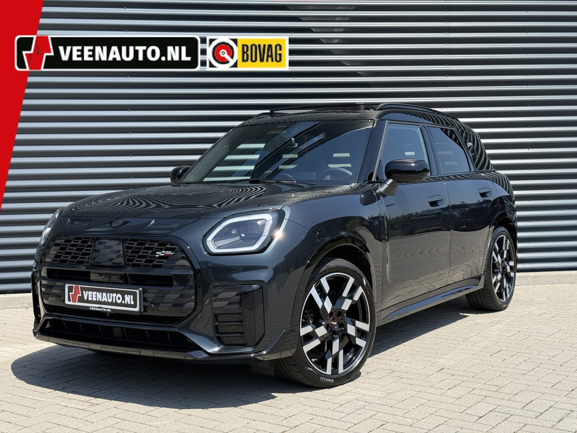 MINI Countryman 1.5 C John Cooper Works XL (bj 2024), Auto's, Gebruikt, Zwart, Leder, Bedrijf