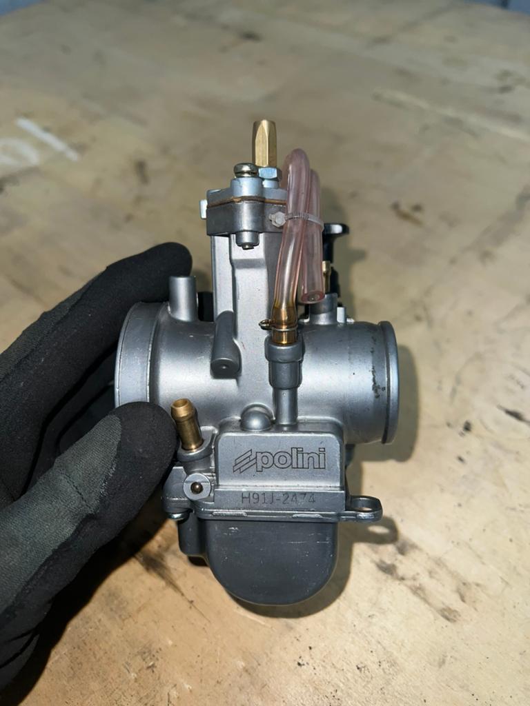 Polini carburateur 34mm, Fietsen en Brommers, Brommeronderdelen | Scooters, Ophalen of Verzenden, Zo goed als nieuw, Carburateur