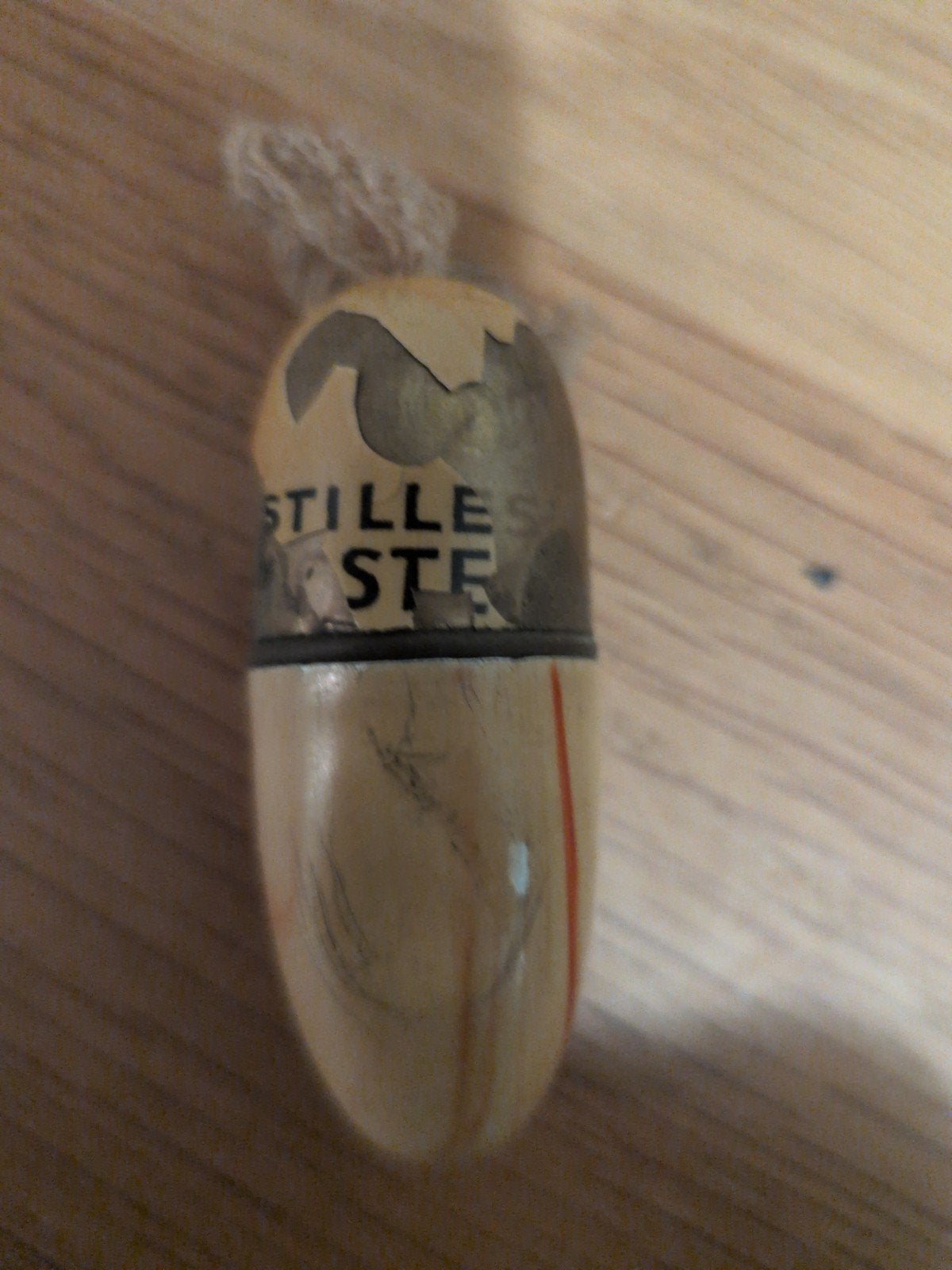 Antiek Houten Pillendoosje / Medicijndoosje "Stille", Ophalen