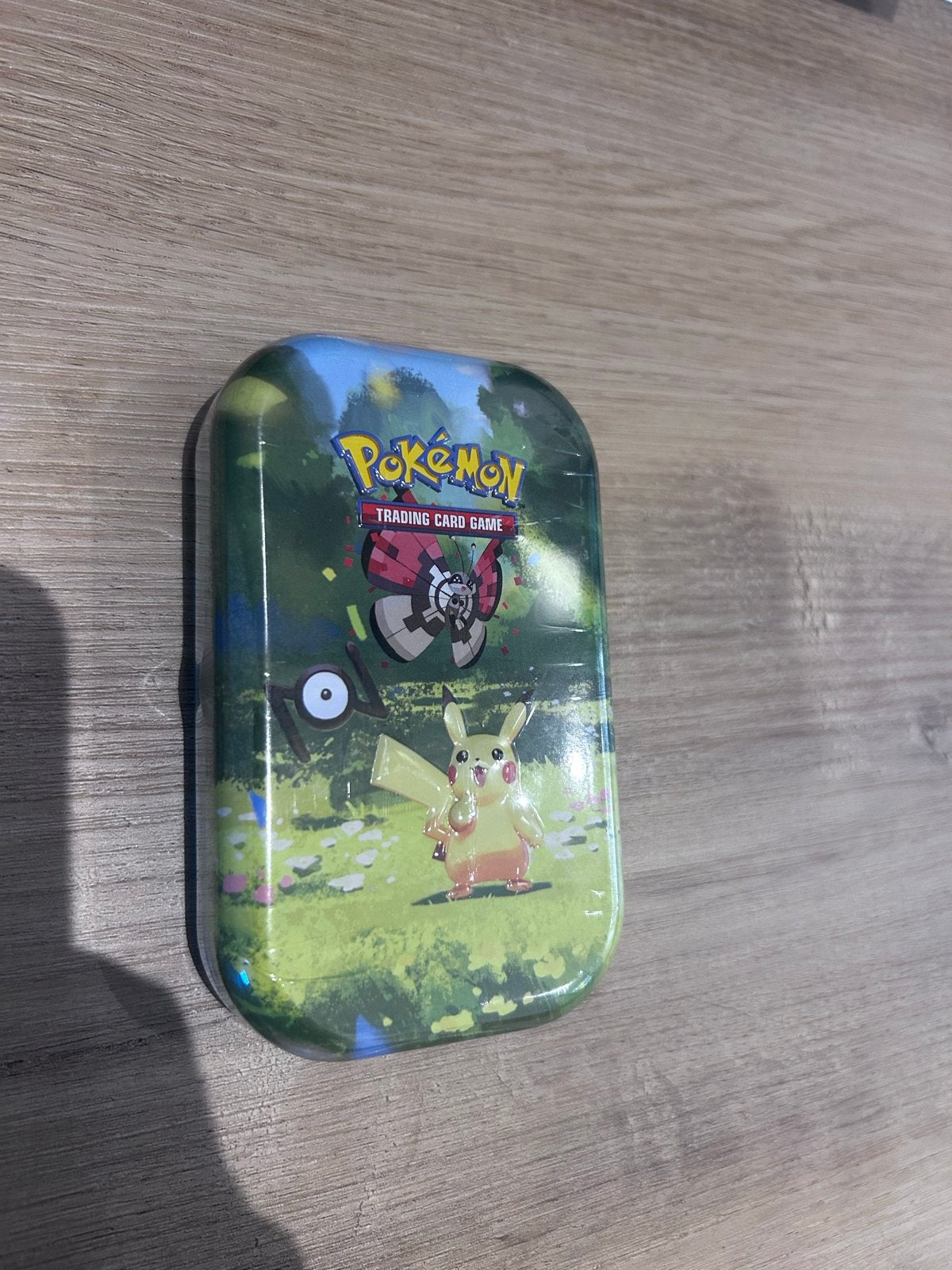 Pokémon Trading Card Game Mini Tin met Pikachu, Ophalen of Verzenden, Gebruikt, Overige typen