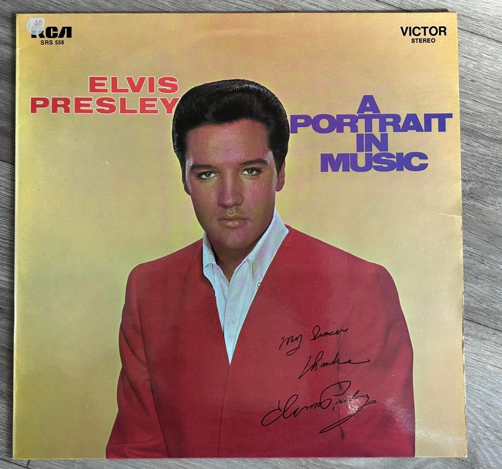 Elvis Presley - A Portrait in Music (LP, RCA Victor), Cd's en Dvd's, Vinyl | Rock, Ophalen of Verzenden, Zo goed als nieuw, 12 inch