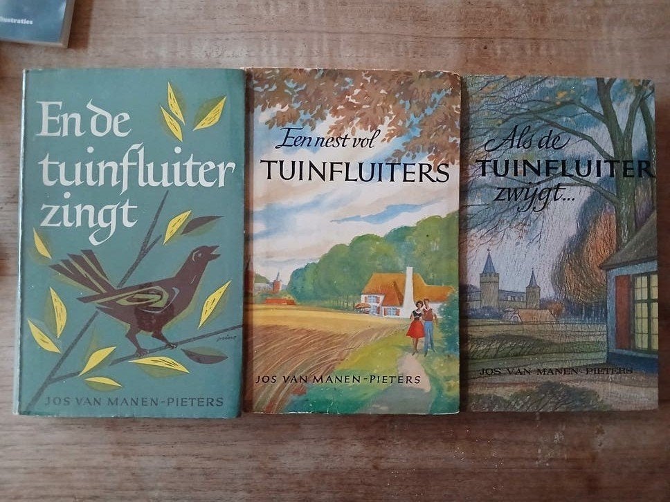 Jos van Manen-Pieters - Tuinfluiter trilogie, Ophalen of Verzenden, Gelezen, Jos van Manen-Pieters