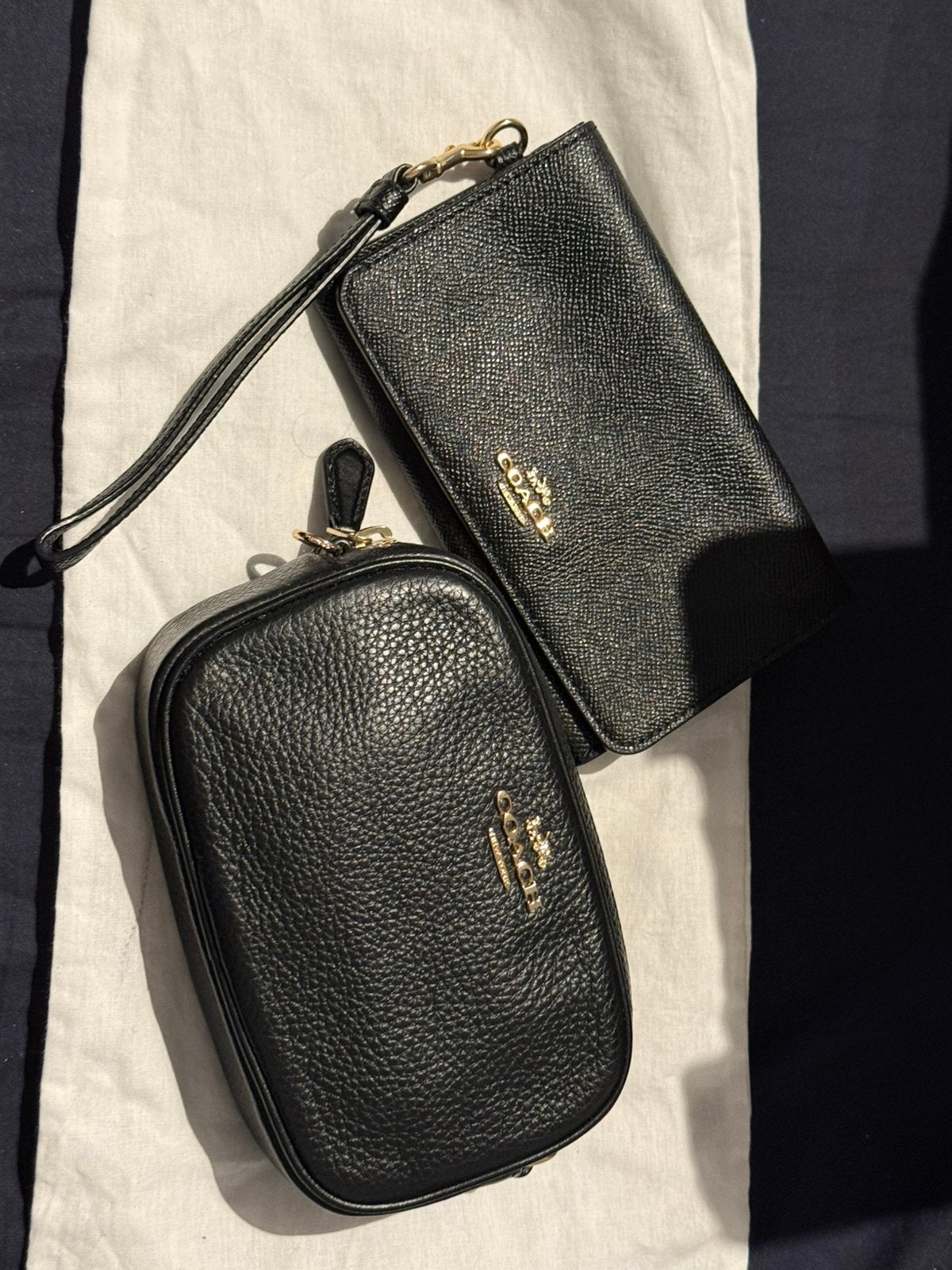 Coach tas/portemonnee, Sieraden, Tassen en Uiterlijk, Ophalen of Verzenden, Zo goed als nieuw, Zwart