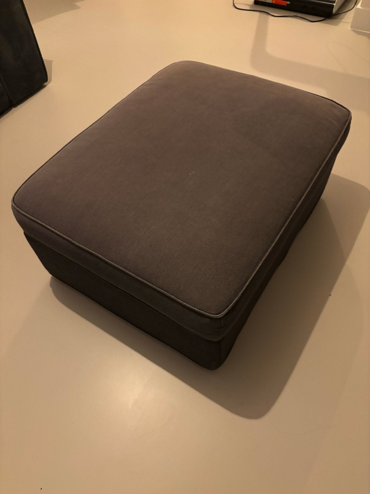 Ikea Kivik Tresund - voetenbank met opbergruimte, Ophalen, Gebruikt, 75 tot 100 cm, Stof