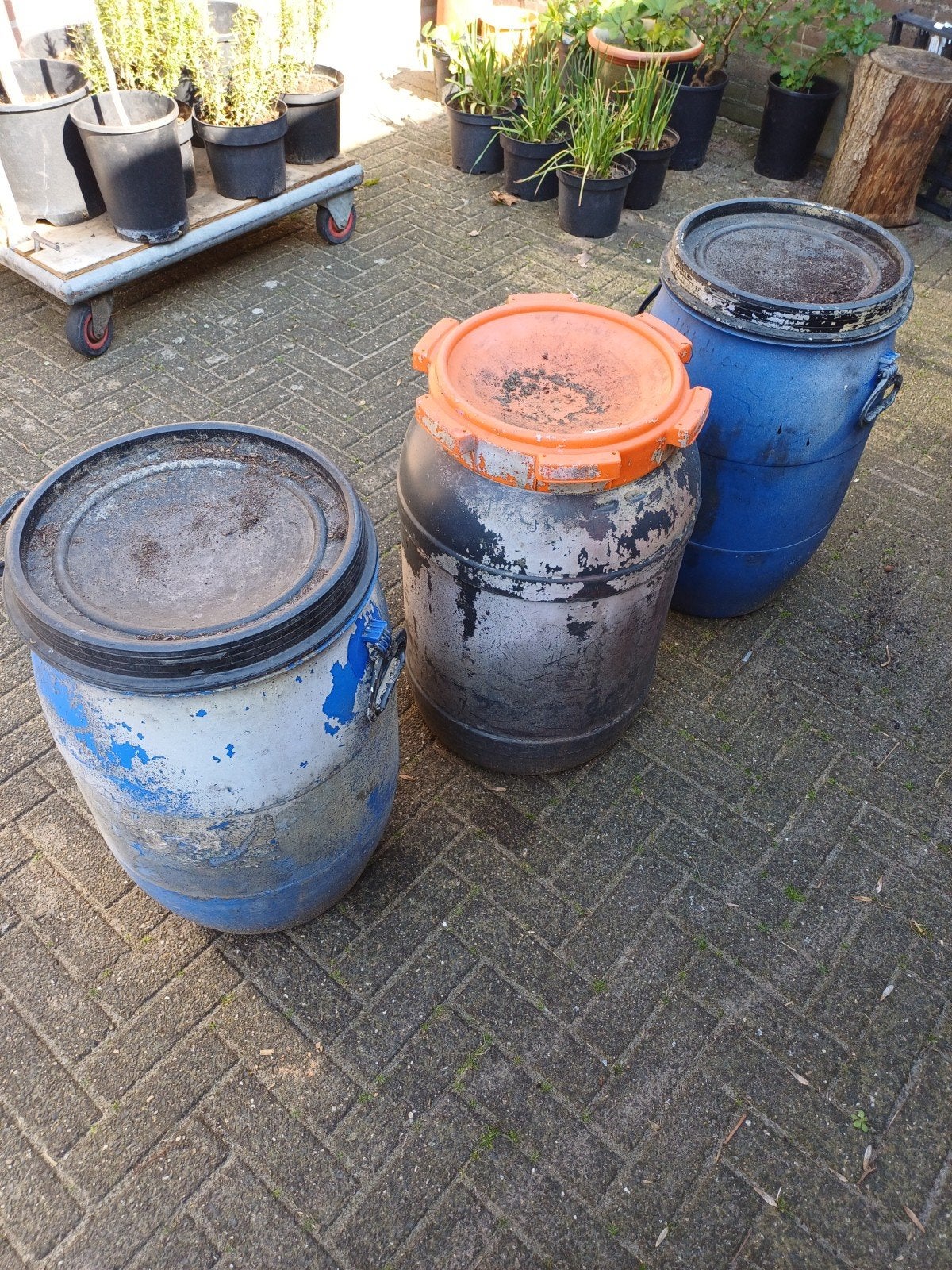 Tonnen, 150 liter of meer, Ophalen of Verzenden