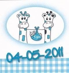 Kyan, Ophalen of Verzenden, 2000 tot heden, Geboortekaartje