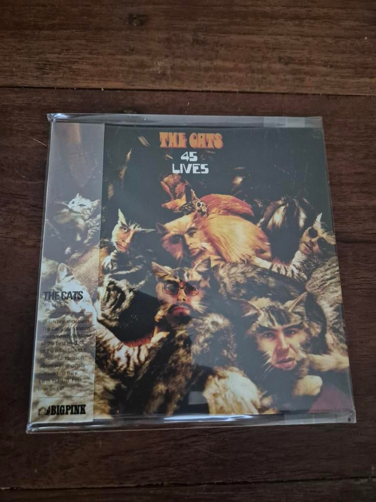 CD The Cats 45 Lives,released Korea nieuw ingeseald, Ophalen of Verzenden, Nieuw in verpakking
