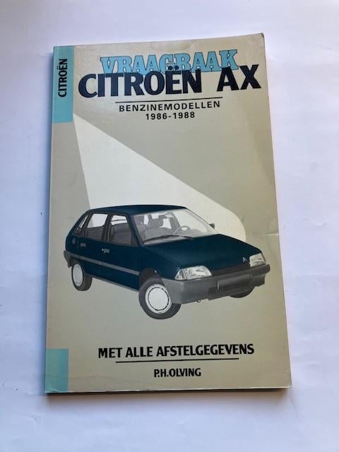 Vraagbaak  Citroën   AX        1986 - 1988, Ophalen of Verzenden