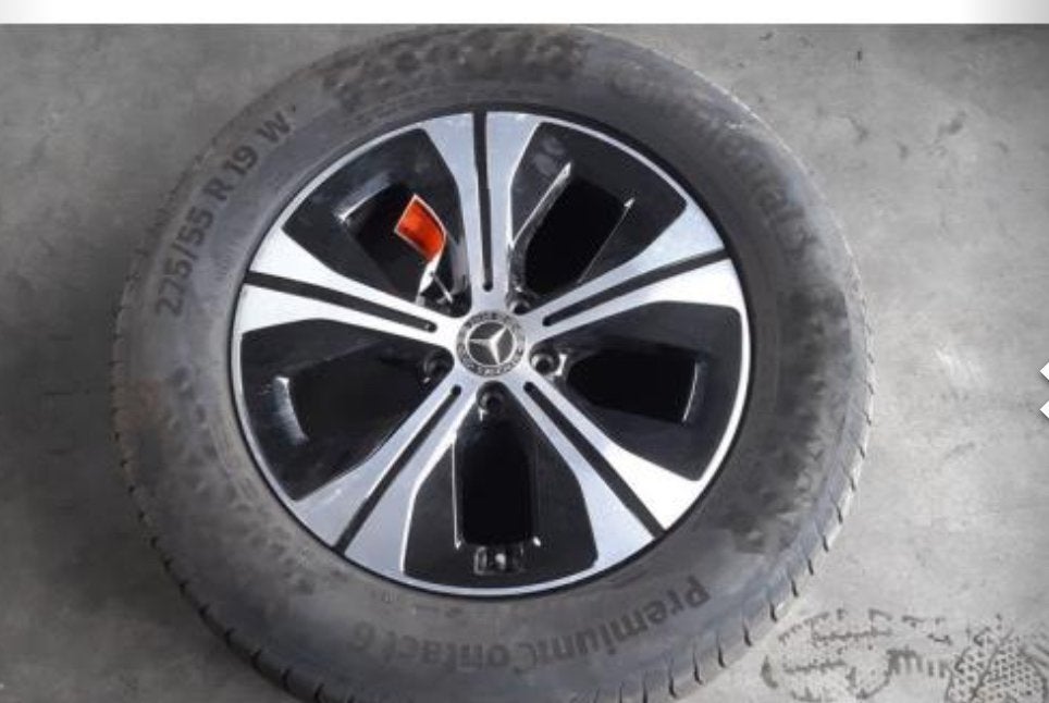 Originele Mercedes GLE 19 inch 2021 Winter Banden & Velgen, Auto-onderdelen, Banden en Velgen, 19 inch, Gebruikt, 275 mm, Banden en Velgen
