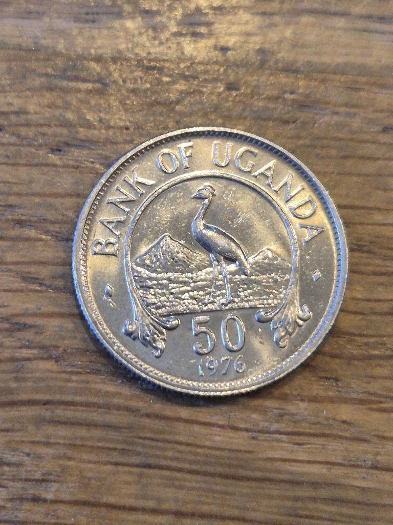 Oeganda - 50 Cents 1976, Verzenden, Overige landen, Losse munt