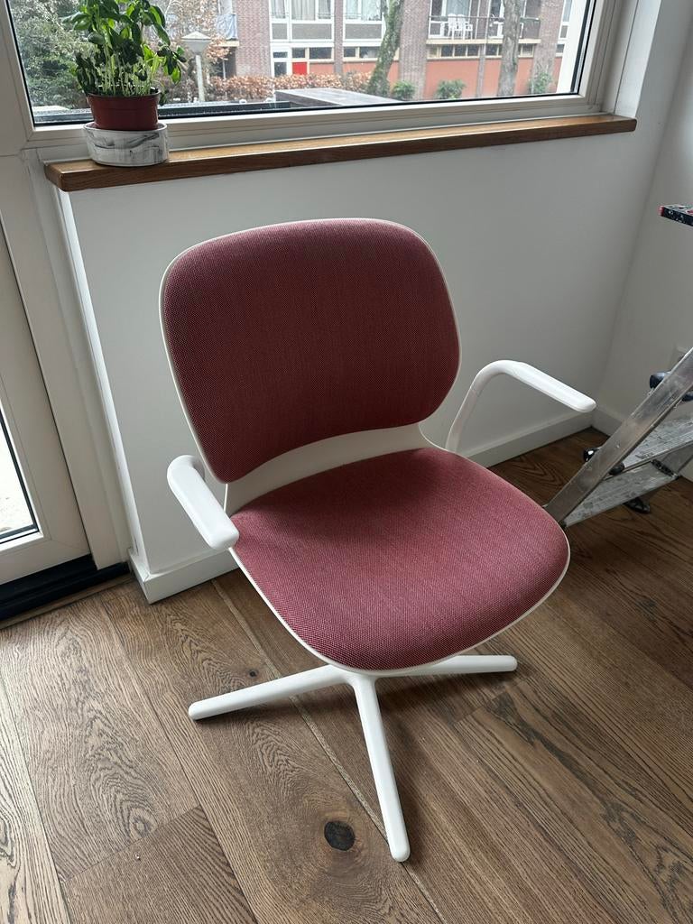Haworth Bureaustoel Roze - Perfecte Staat, Ophalen, Zo goed als nieuw, Roze, Bureaustoel