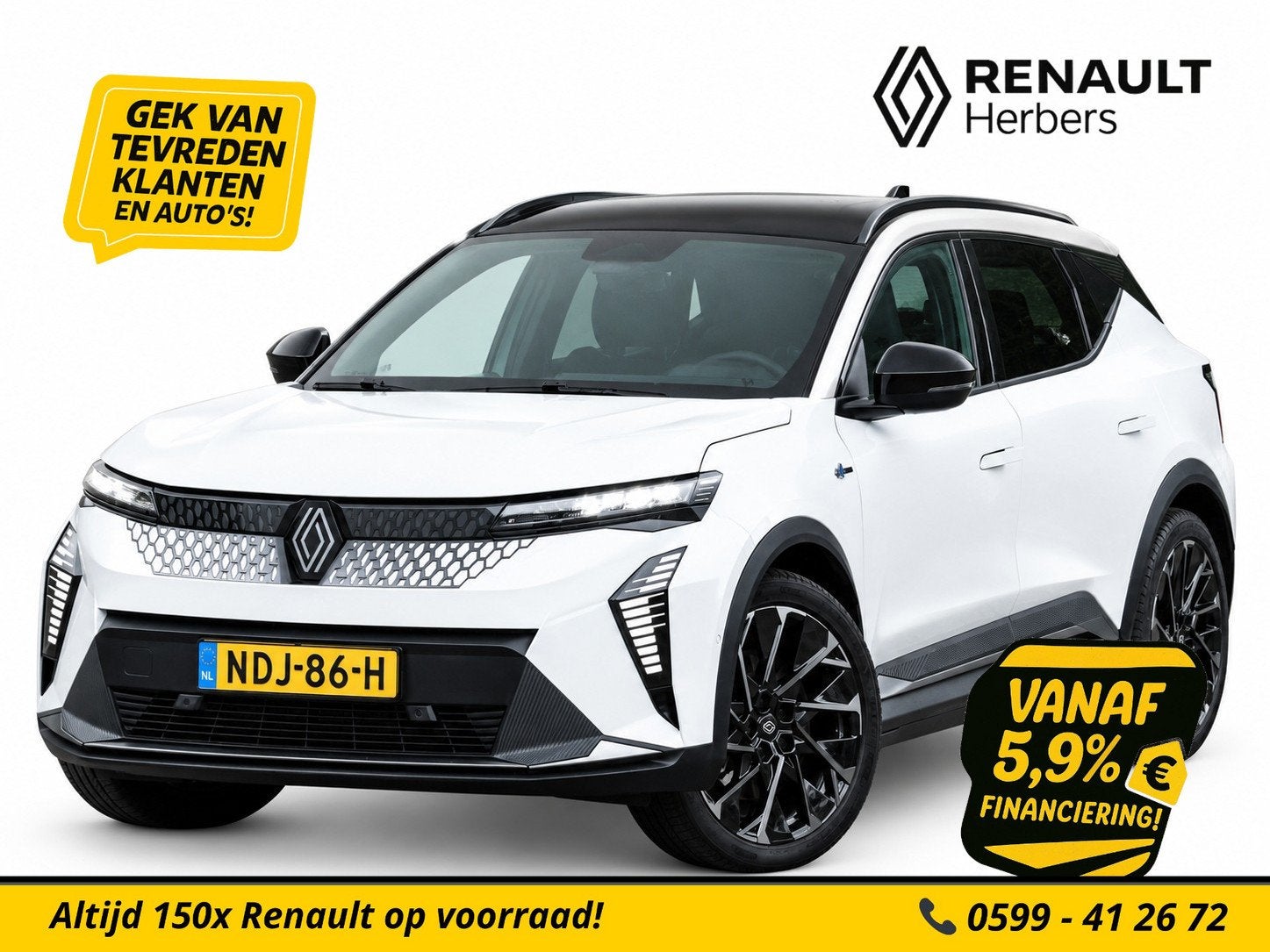 Renault Scénic E-Tech EV87 long range esprit Alpine PANORAM