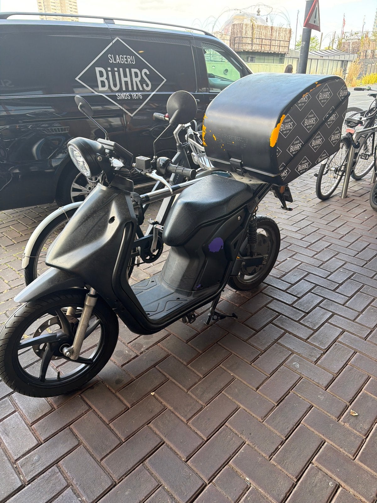 Elektrische bezorgscooter - Ideaal voor bezorgdiensten, Ophalen, Gebruikt, Elektrisch, Overige merken