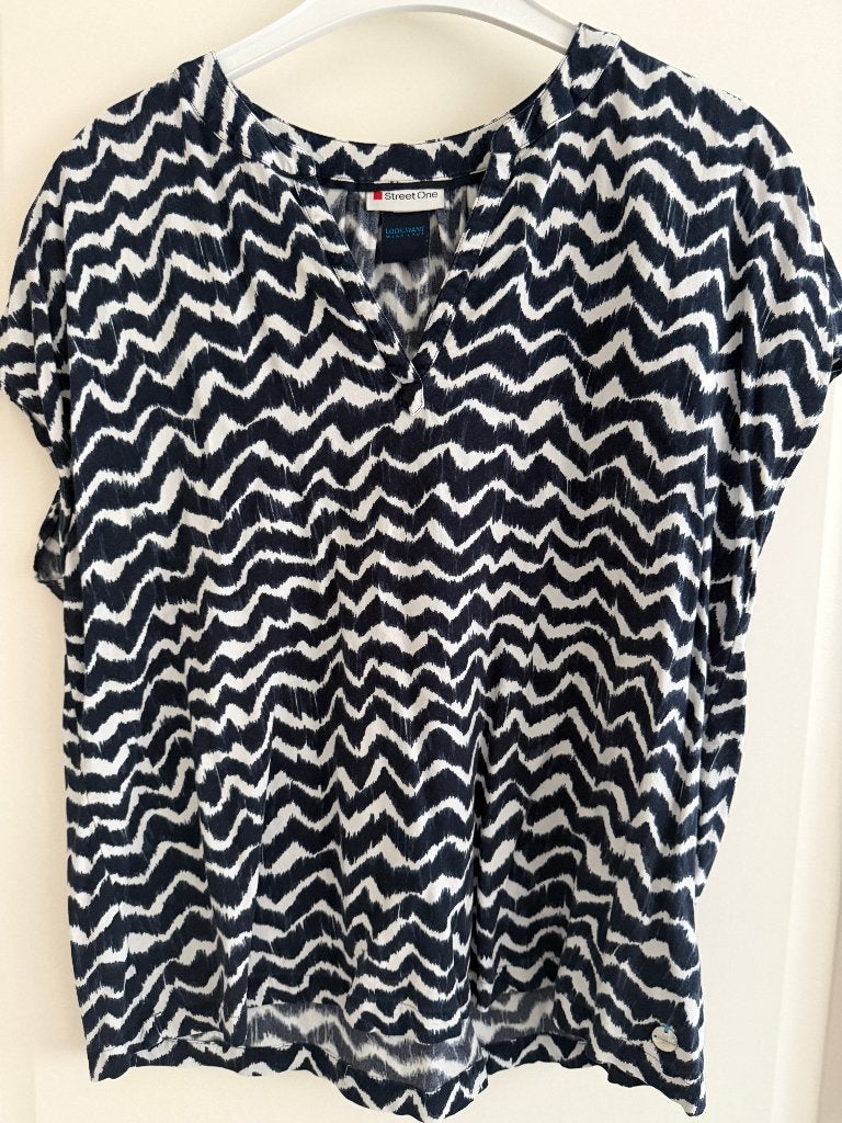 Blouse Steet One maat 40, Kleding | Dames, Blouses en Tunieken, Maat 38/40 (M), Blauw, Street One, Ophalen of Verzenden
