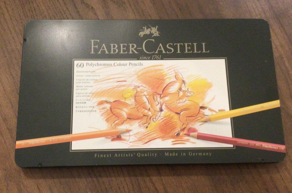 Faber Castell polychromos  kleurpotloden 60, Ophalen of Verzenden, Zo goed als nieuw, Potlood of Stift