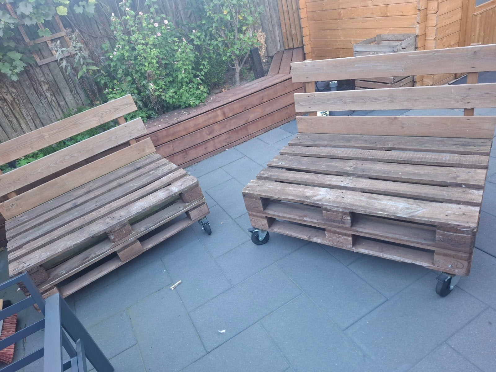 Houten Pallets, Ophalen